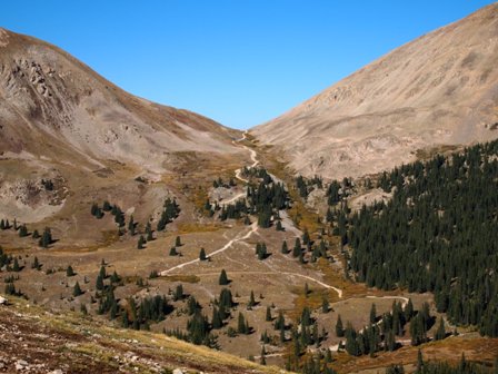 hancock pass switchbacks, most scenic switchbacks in Colorado