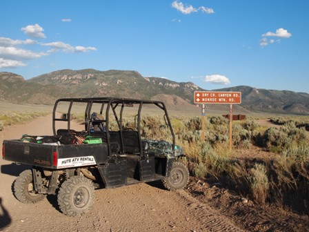 Utah UTV Trails near Paiute Trail System