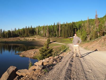 Fishing along the Paiute Trail