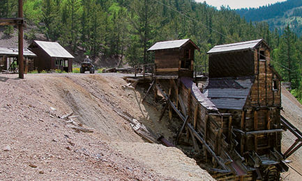 Rawley Mine Otto Mears Toll Road