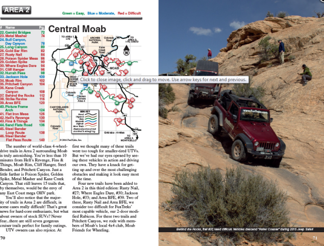 Guide to Central Moab Off-Road Trails