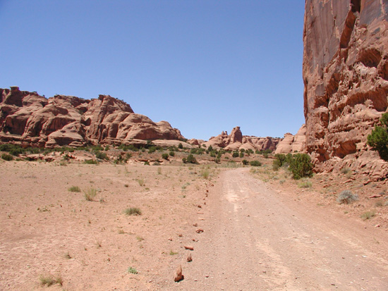 Bull Canyon Trail Moab Utah