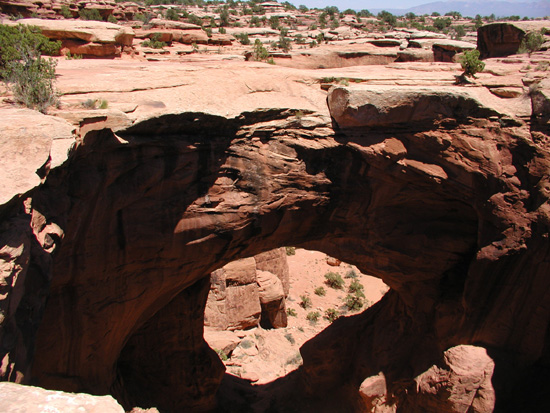 Gemini Bridges Natural Bridge Moab Utah