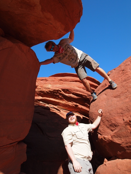 Rock Climbing in Moab Utah