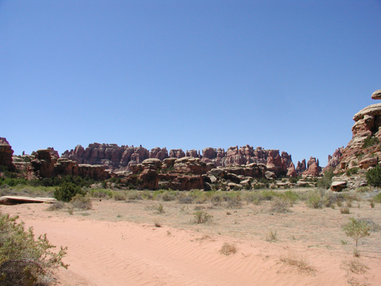 Are there off road trails in the Needles District of Canyonlands National Park