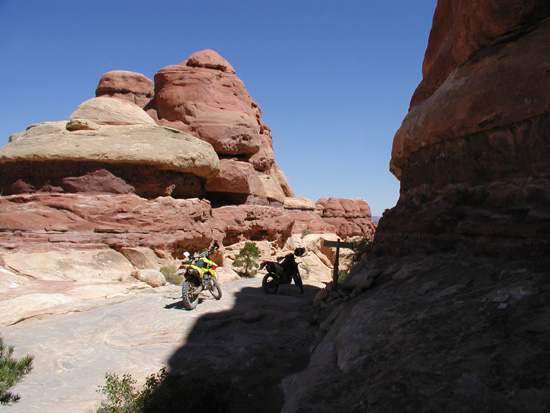 Silver Stairs Trail Moab Utah