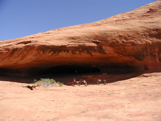 Large Alcove in Moab UT