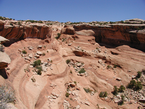 Gold Bar Canyon as seen from Golden Spike Trail