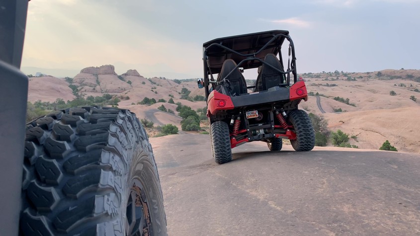 What is the most popular UTV Trail in Moab