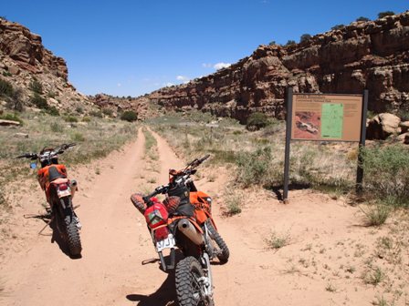 Canyonlands National Park dual sport