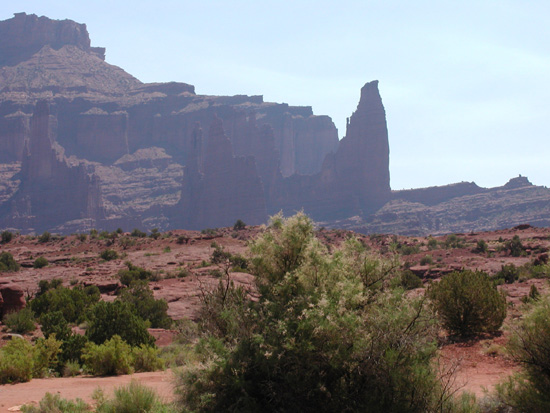 Fisher Tower from Onion Creek