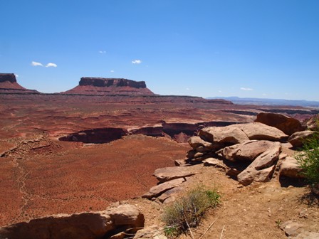 Can I ride my side by side in canyonland national park