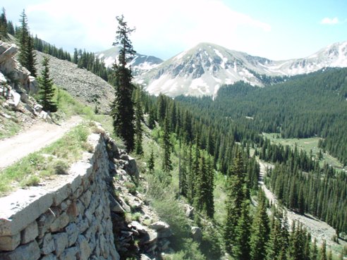 the palisades at colorado's alpine tunnel