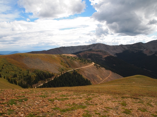 Cumberland Pass as seen from Napoleon Mountain Colorado