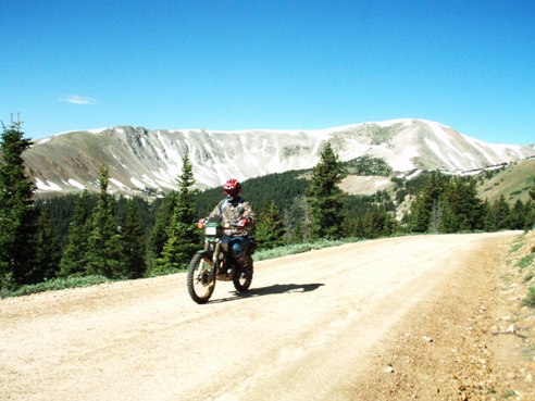 Easy Colorado Mining Road near Cumberland Pass