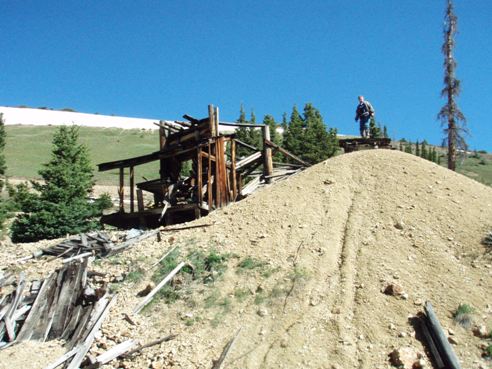 Colorado Mining History near Cumberland Pass