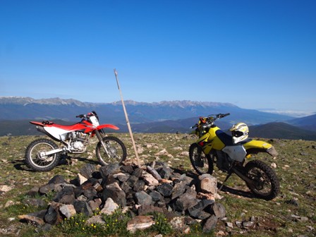 Breckenridge dirt bike trails