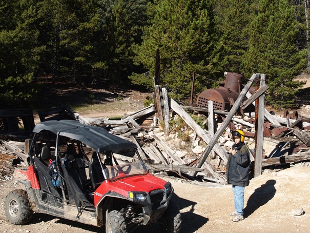 UTV RZR trails in the Taylor Park area