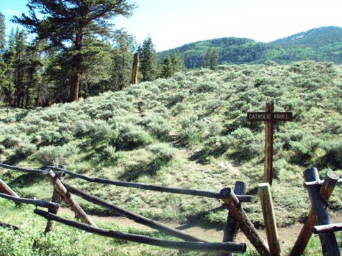 Catholic Knoll, Tin Cup Colorado Cemetery