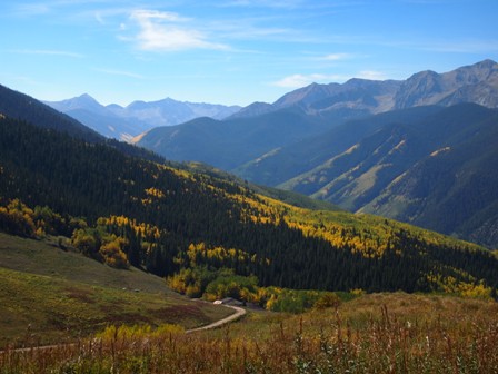 Side by Side Trails near Aspen Colorado
