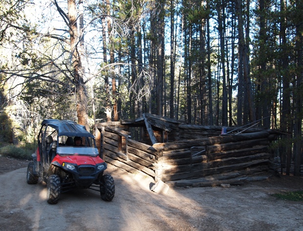 Colorado Miners cabin along Slaughter House Gulch