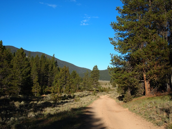 Union Park as seen from Slaughter House Gulch