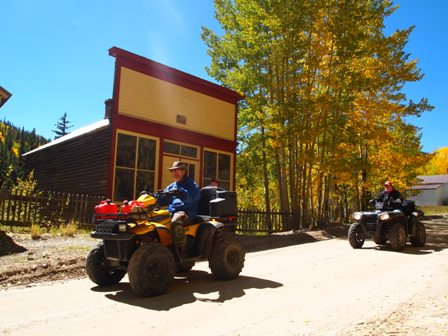 Polaris RZR trails, Tincup Colorado