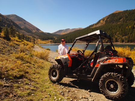 Polaris RZR trails, Tincup Colorado