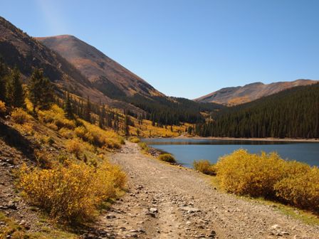 Fall Colors at Mirror Lake Colorado