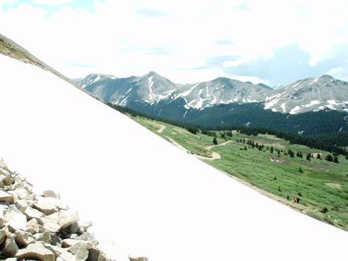 Taylor Reservoir via tincup pass