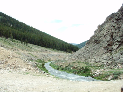 Union Creek near UTV trail in Colorado