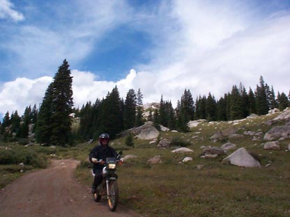 Italian Creek Dirt bike trail