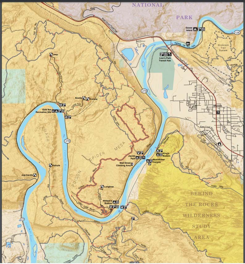 Free Golden Spike UTV Trail Map