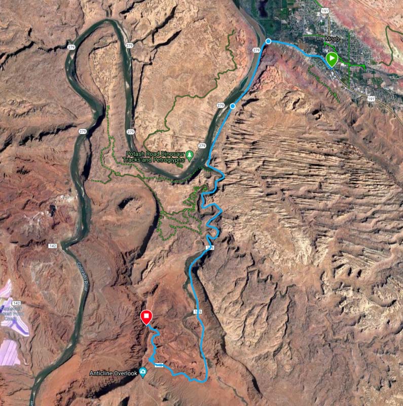 Free Hurrah Pass UTV Map